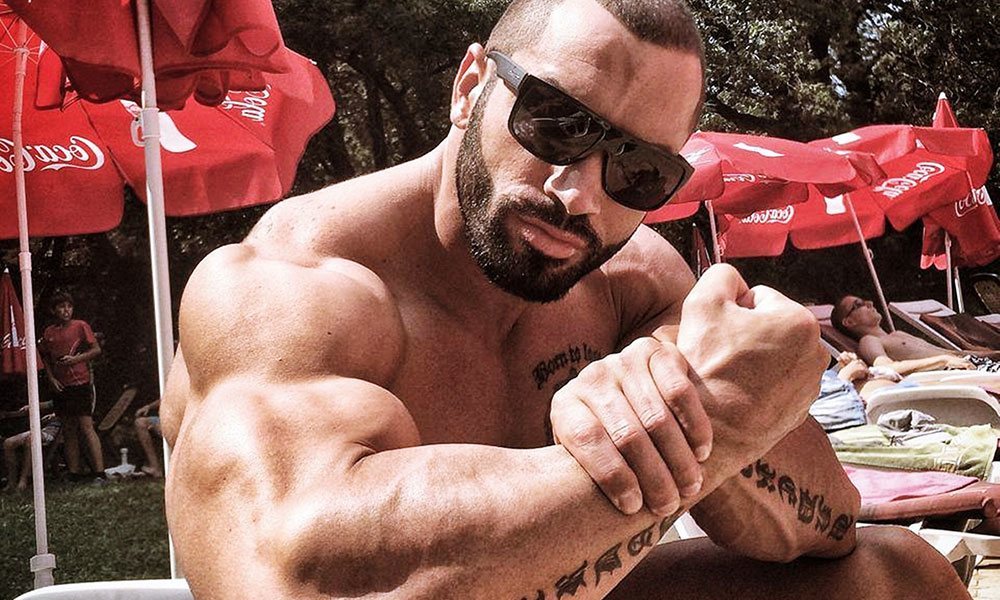 Lazar Angelov Arms Workout Bodybuilding Gold