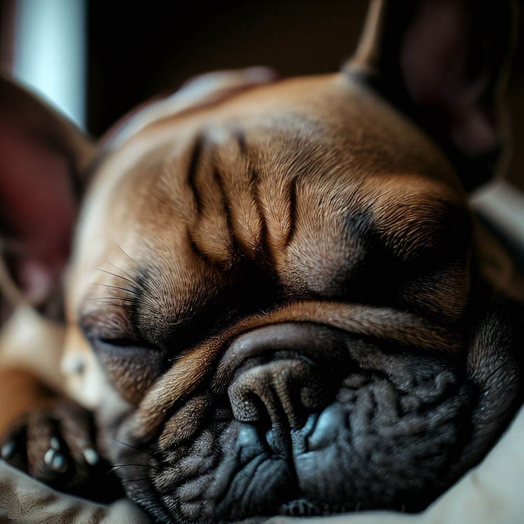 maximus the dog sleeping