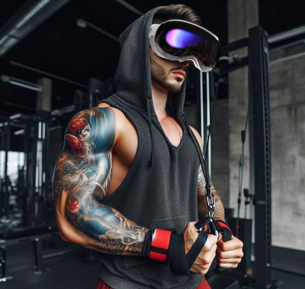 apple vision pro for bodybuilding